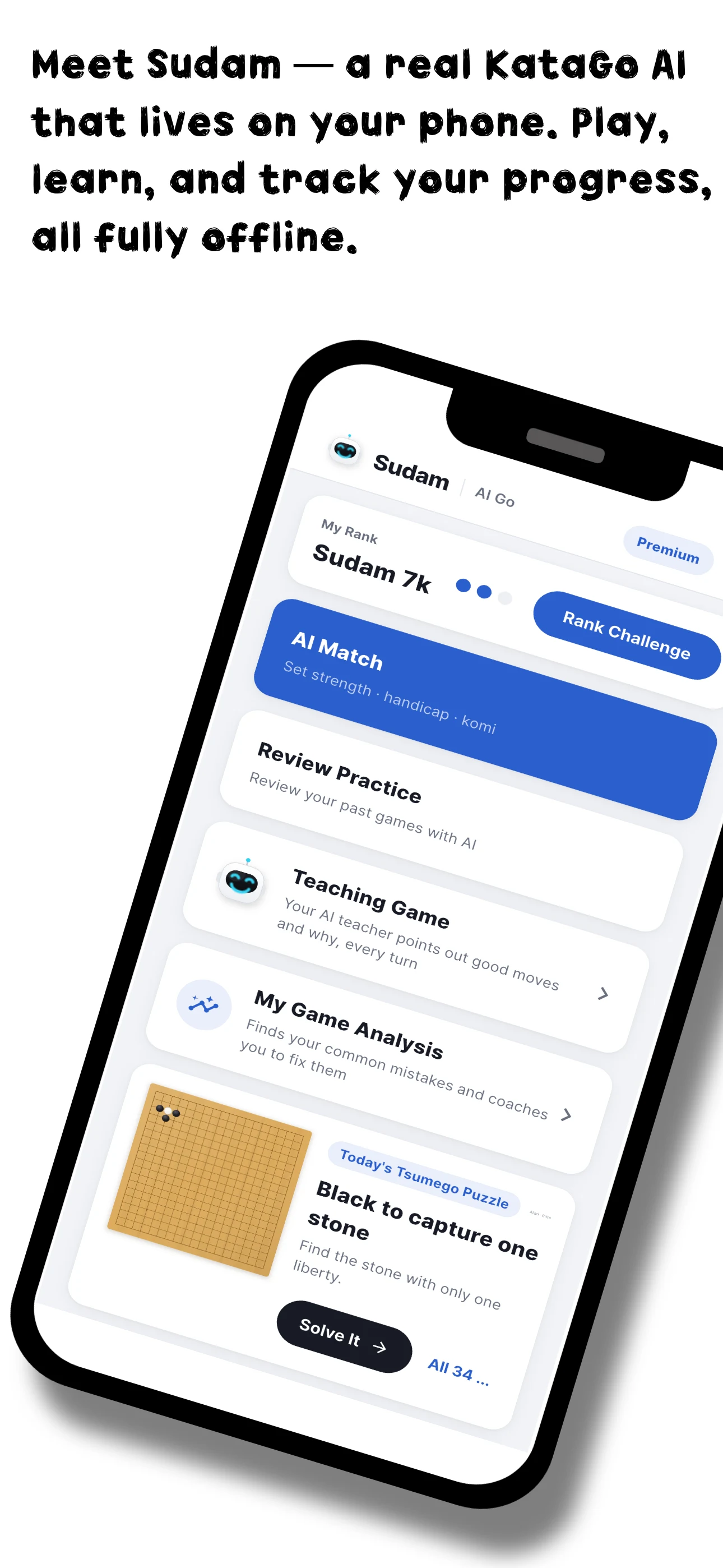 Sudam - AI go game screenshot